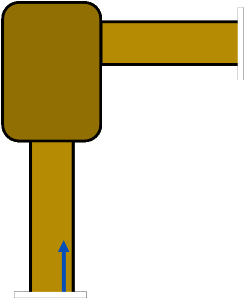 animated 2 dimensional pressure vacuum breaker backflow assembly