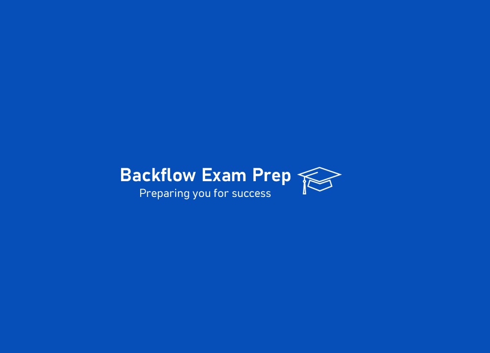 Backflow Exam Prep Loading Screen