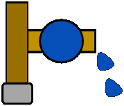 bleed off valve image open with flow